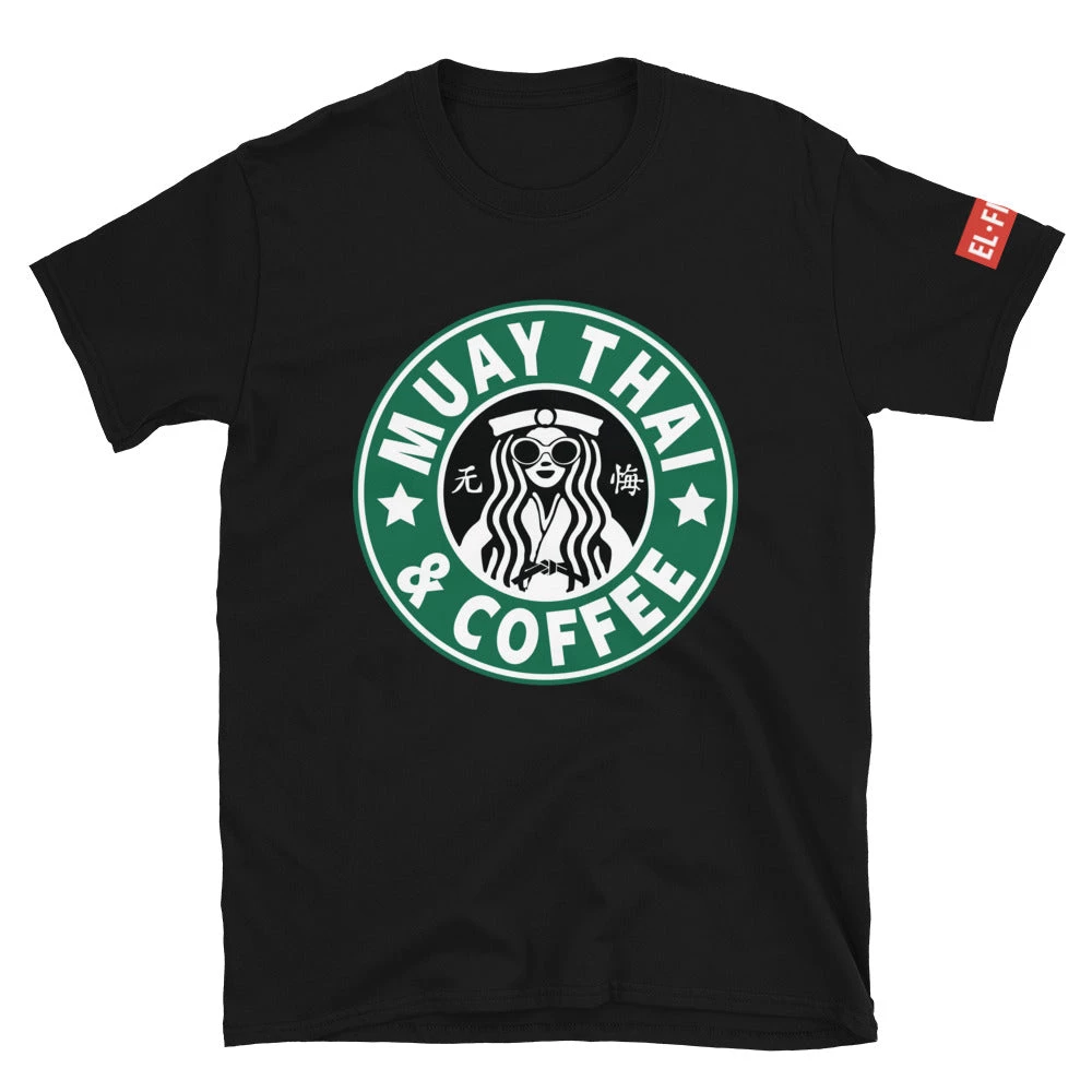 EL FIGHT Apparel Muay Thai And Coffee - Short-Sleeve Unisex T-Shirt 1 EL FIGHT Apparel Muay Thai And Coffee - Short-Sleeve Unisex T-Shirt