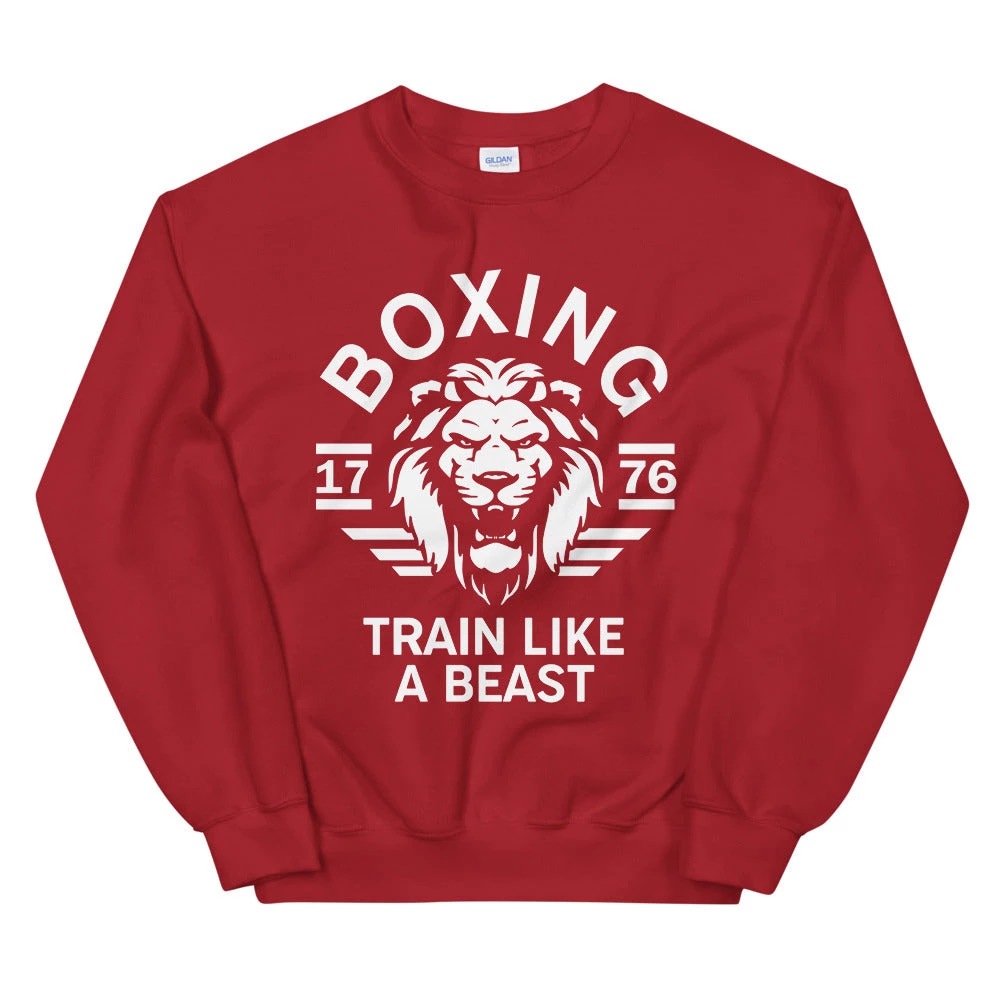 EL FIGHT Apparel Boxing Train Like A Beast - Unisex Sweatshirt 8 EL FIGHT Apparel Boxing Train Like A Beast - Unisex Sweatshirt