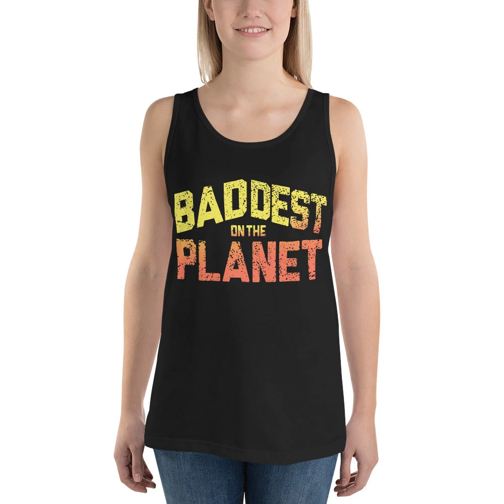 EL FIGHT Apparel Baddest On The Planet - Unisex Tank Top 3 EL FIGHT Apparel Baddest On The Planet - Unisex Tank Top
