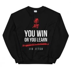 EL FIGHT Apparel Jiu Jitsu Win Or Learn - Unisex Sweatshirt