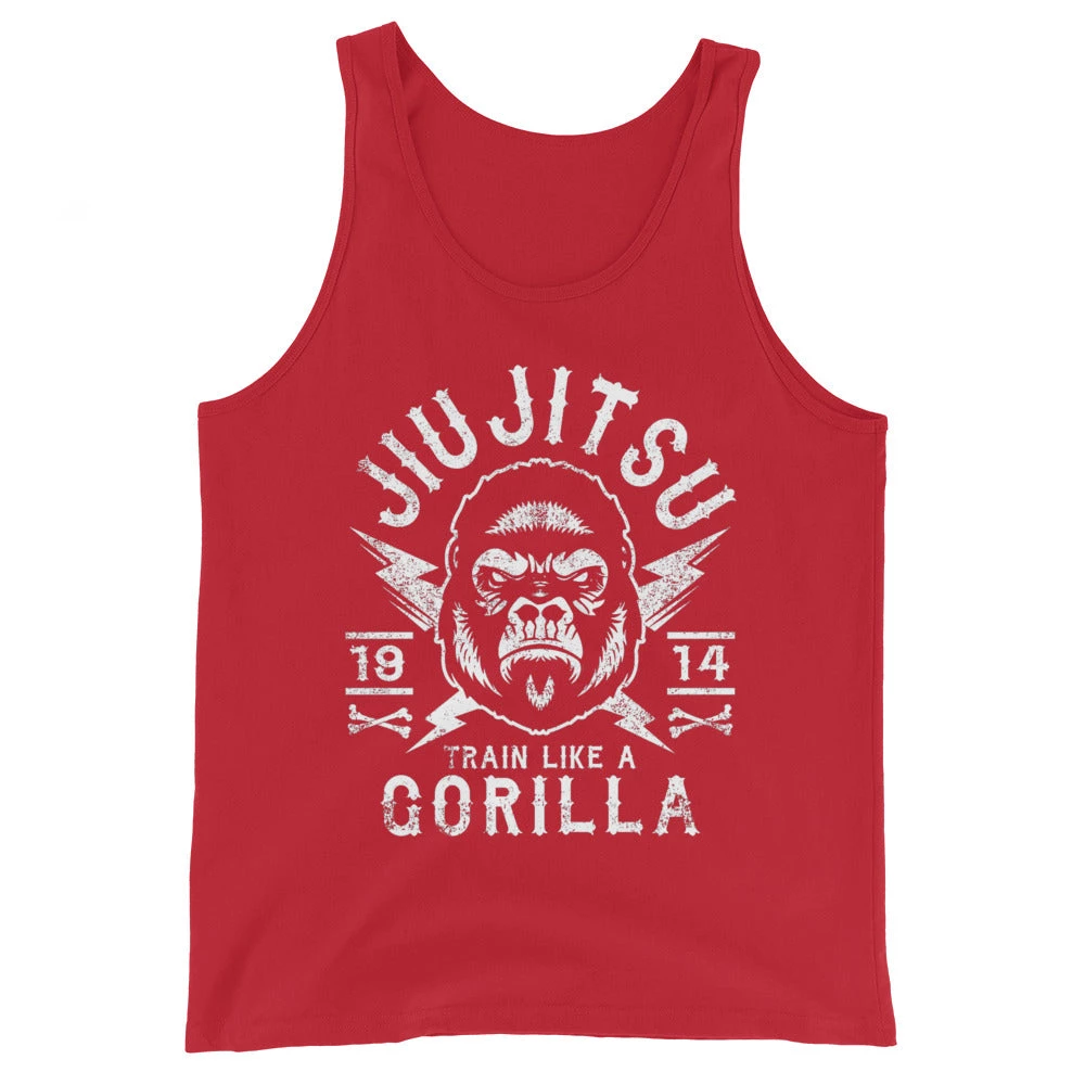 EL FIGHT Jiu Jitsu Gorilla - Unisex Tank Top Apparel 8 EL FIGHT Jiu Jitsu Gorilla - Unisex Tank Top Apparel