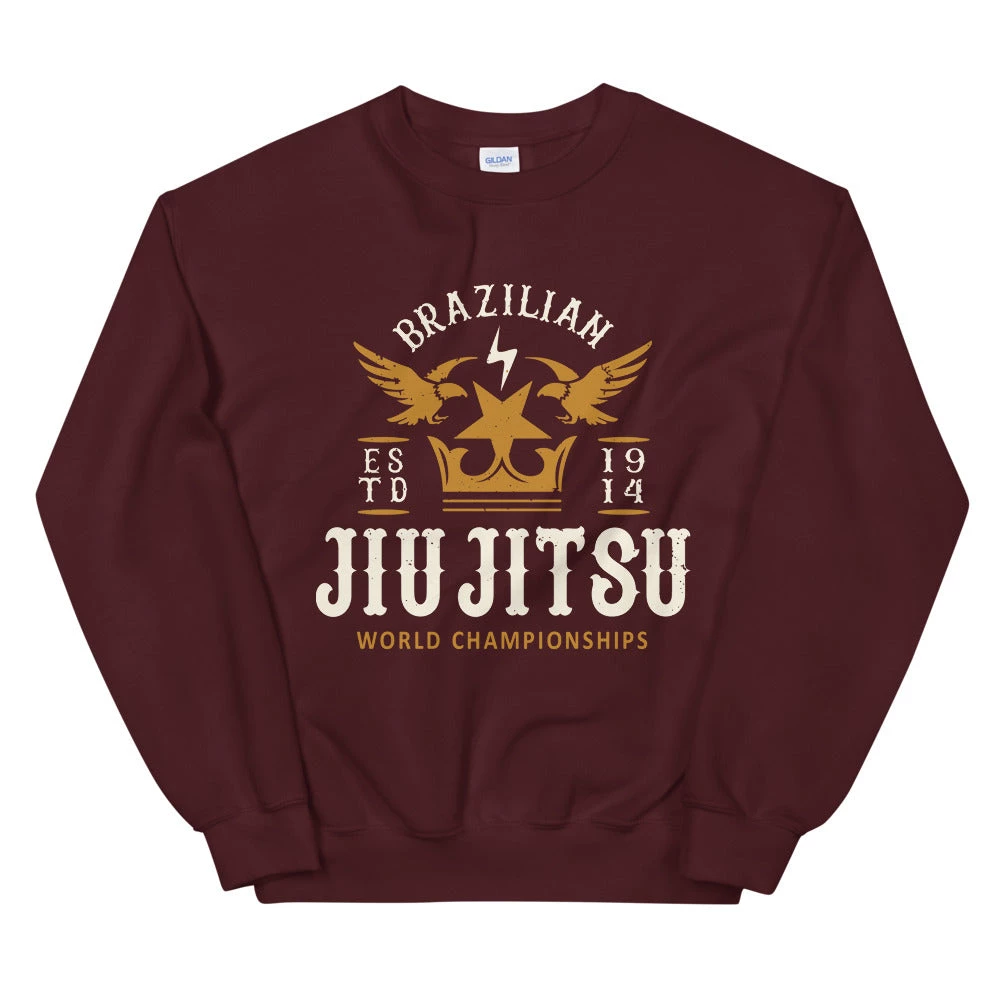 EL FIGHT Jiu Jitsu World Champion - Unisex Sweatshirt Apparel 7 EL FIGHT Jiu Jitsu World Champion - Unisex Sweatshirt Apparel
