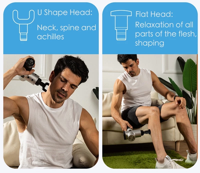 EL FIGHT EMS Massage Gun Muscle Stimulator Deep Tissue - Pain Relief Accessories 6 EL FIGHT EMS Massage Gun Muscle Stimulator Deep Tissue - Pain Relief Accessories