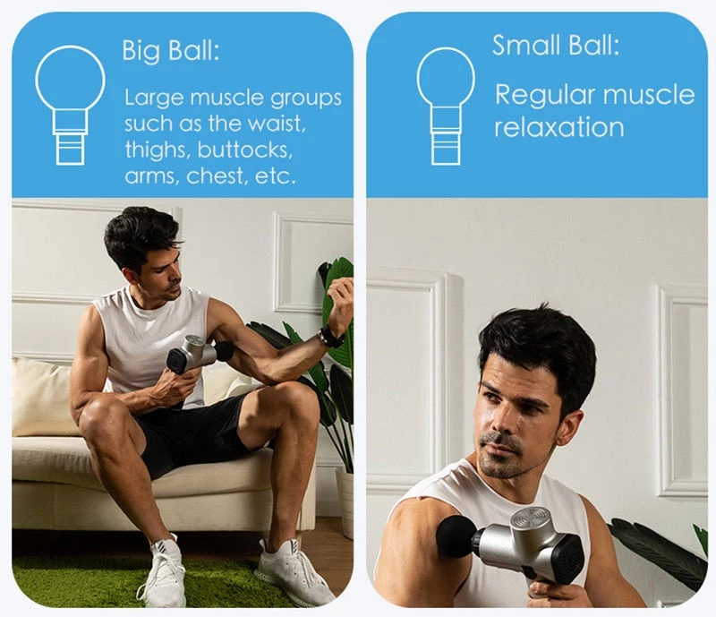 EL FIGHT EMS Massage Gun Muscle Stimulator Deep Tissue - Pain Relief Accessories 13 EL FIGHT EMS Massage Gun Muscle Stimulator Deep Tissue - Pain Relief Accessories